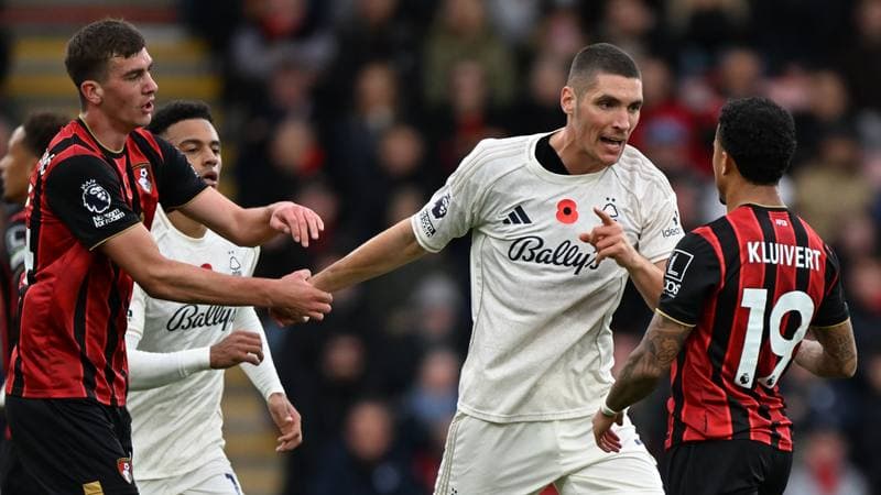 Football. Premier League. Bournemouth - Nottingham Forest. 26.10.2025
