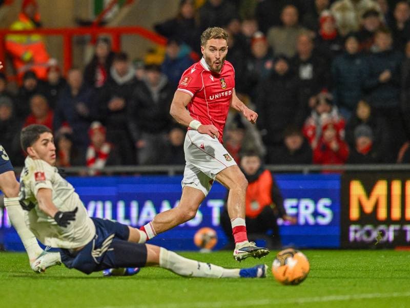 Football. Emirates FA Cup. Wrexham - Nottingham Forest. 09.01.2026