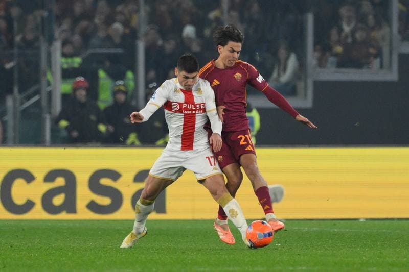 Football. Serie A. AS Roma - Genoa CFC. 29.12.2025