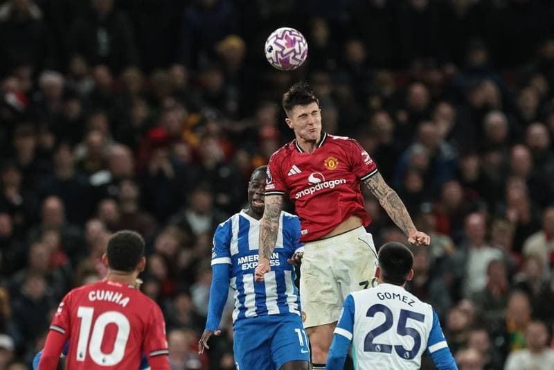 Football. Premier League. Manchester United - Brighton & Hove Albion. 25.10.2025