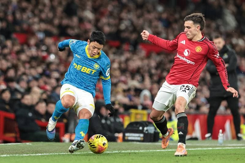 Football. Premier League. Manchester United - Wolverhampton Wanderers. 30.12.2025