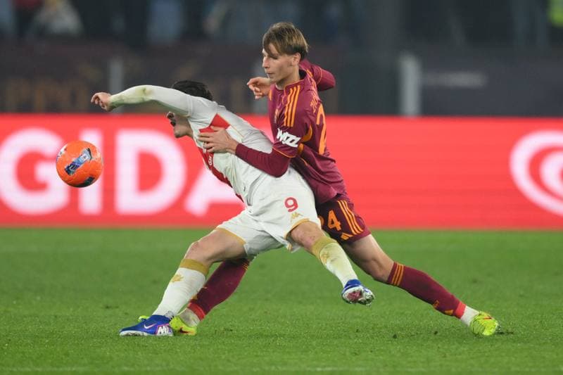 Football. Serie A. AS Roma - Genoa CFC. 29.12.2025