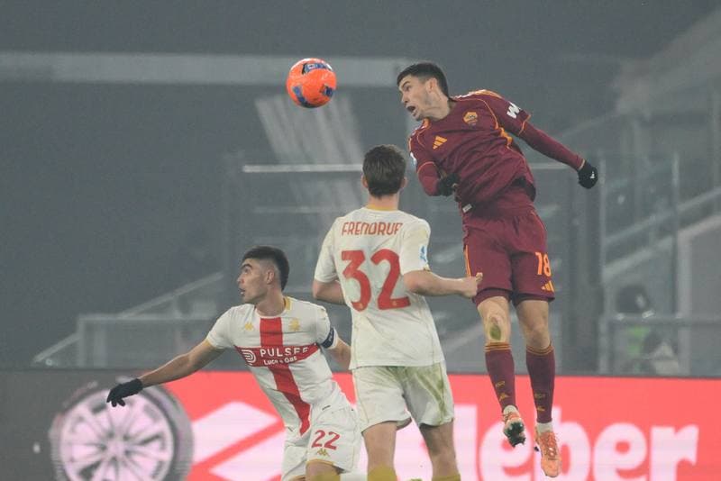 Football. Serie A. AS Roma - Genoa CFC. 29.12.2025