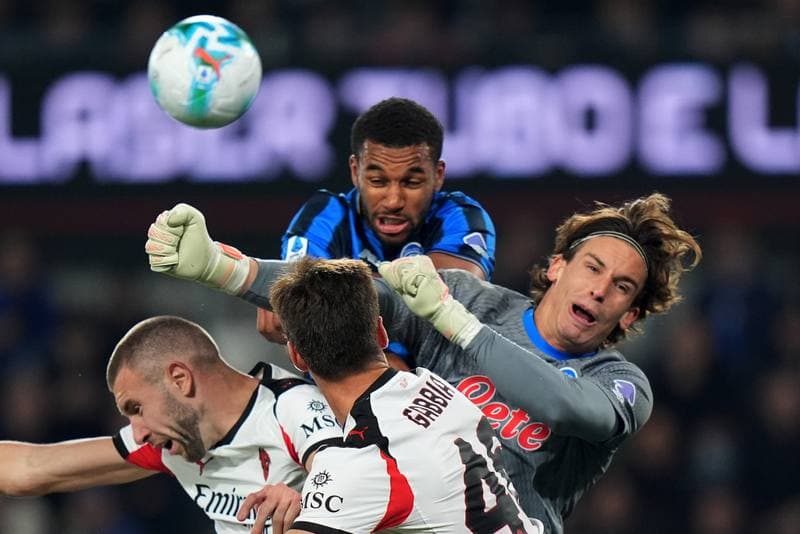 Football. Serie A. Atalanta - AC Milan. 28.10.2025