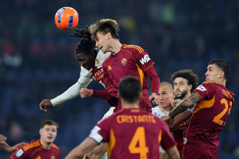 Football. Serie A. AS Roma - Genoa CFC. 29.12.2025