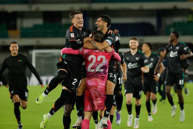 Football. Coppa Italia. Hellas Verona - Venezia FC. 24.09.2025