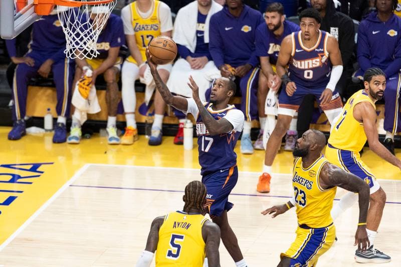 Basketball. NBA. Phoenix Suns - Los Angeles Lakers. 01.12.2025