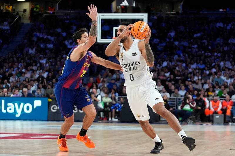 Basketball. Liga Endesa ACB. Real Madrid - FC Barcelona. 04.01.2025