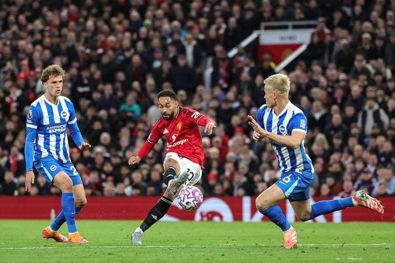 Football. Premier League. Manchester United - Brighton & Hove Albion. 25.10.2025