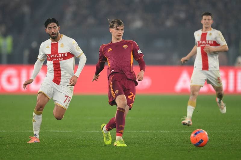 Football. Serie A. AS Roma - Genoa CFC. 29.12.2025