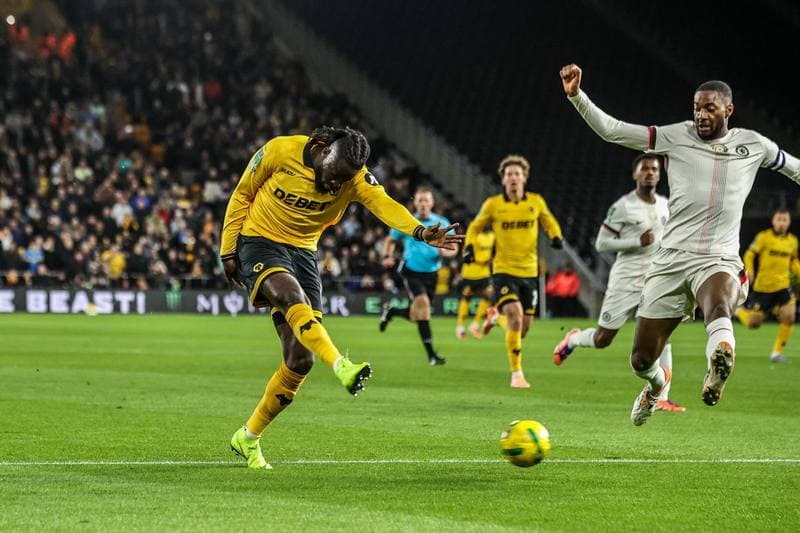 Football. Carabao Cup. Wolverhampton Wanderers - Chelsea. 29.10.2025
