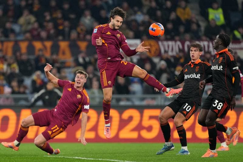 Football. Serie A. AS Roma - Como 1907. 15.12.2025