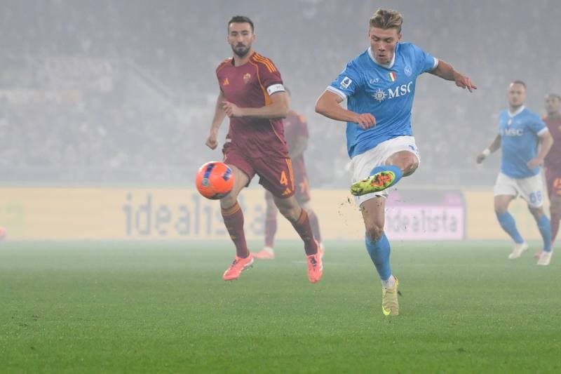 Football. Serie A. AS Roma - SSC Napoli. 30.11.2025
