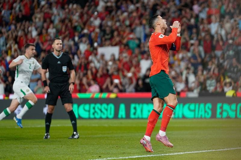 Football. FIFA World Cup Qualifiers. Portugal - Republic of Ireland. 11.10.2025