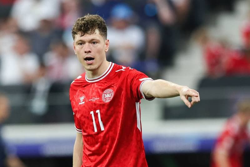 Football. UEFA EURO 2024. Denmark - England. 20.06.2024