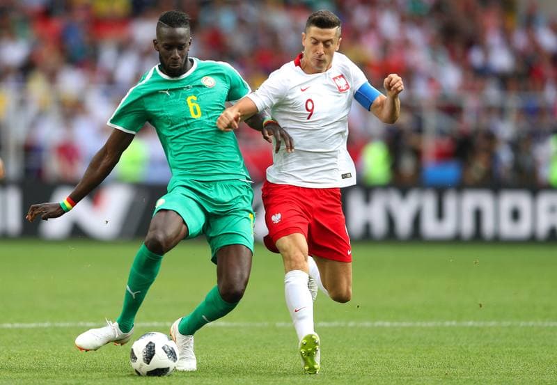 Football. FIFA World Cup. Poland - Senegal. 19.06.2018