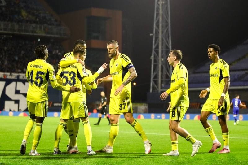 Football. UEFA Europa League. GNK Dinamo - Fenerbahce SK. 24.09.2025