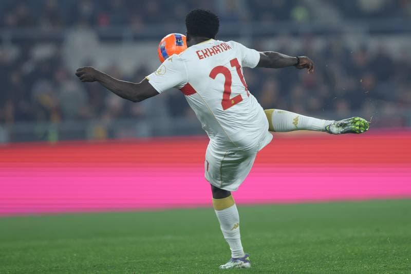 Football. Serie A. AS Roma - Genoa CFC. 29.12.2025