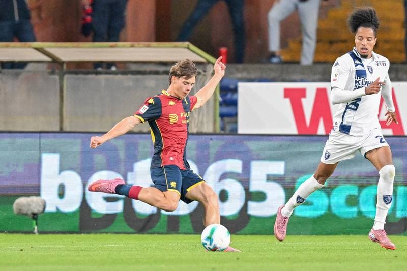 Football. Coppa Italia Frecciarossa. Genoa - Empoli. 25.09.2025