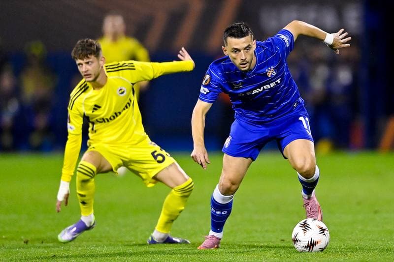 Football. UEFA Europa League. GNK Dinamo - Fenerbahce SK. 24.09.2025
