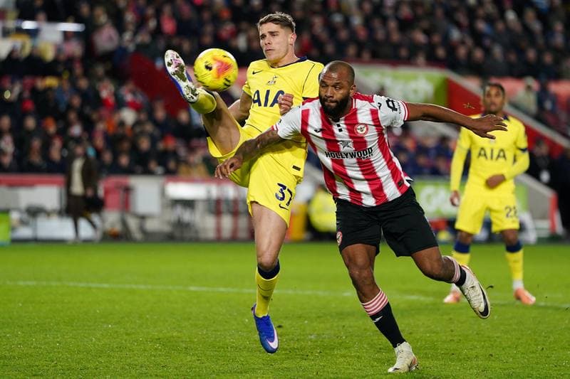 Football. Premier League. Brentford - Tottenham Hotspur. 01.01.2026