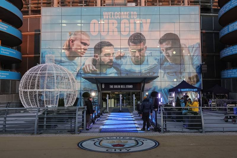 Football. UEFA Champions League. Manchester City - Bayer 04 Leverkusen. 25.11.2025