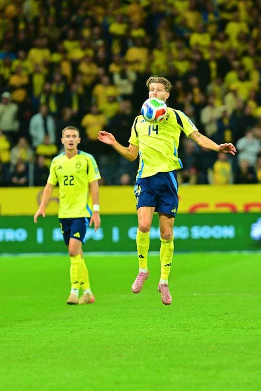 Football. Sweden. Press Conference. 10.10.2025