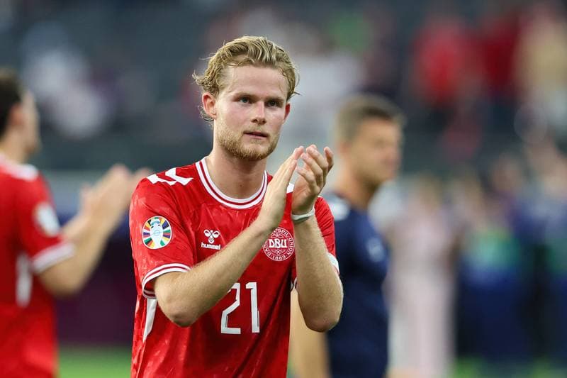 Football. UEFA EURO 2024. Denmark - England. 20.06.2024