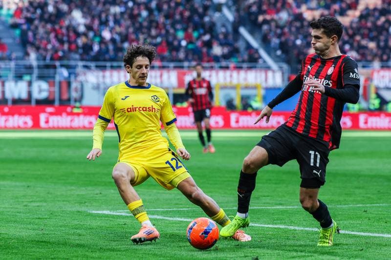 Football. Serie A. AC Milan - Hellas Verona FC. 28.12.2025