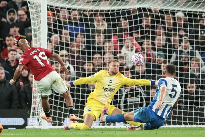 Football. Premier League. Manchester United - Brighton & Hove Albion. 25.10.2025