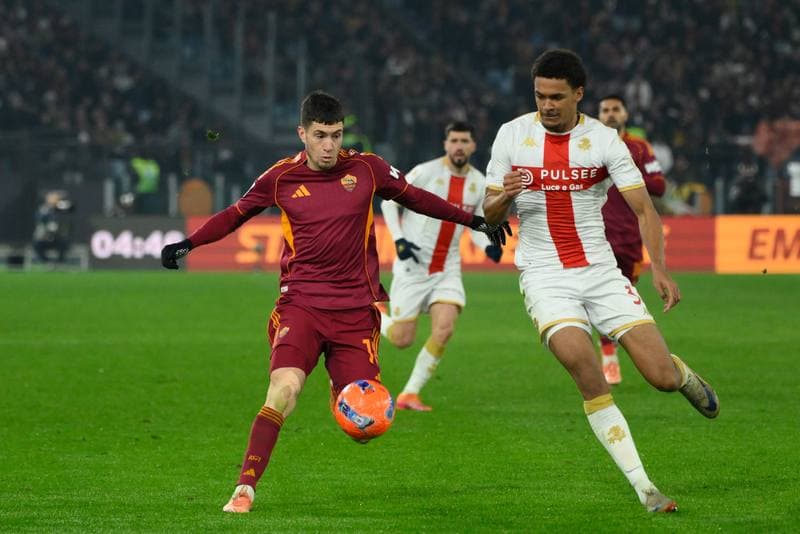 Football. Serie A. AS Roma - Genoa CFC. 29.12.2025