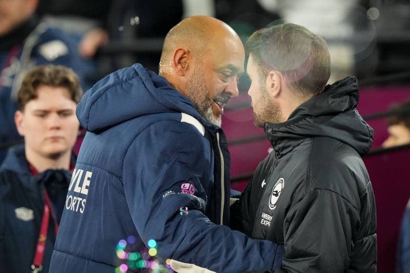 Football. Premier League. West Ham United - Brighton & Hove Albion. 30.12.2025