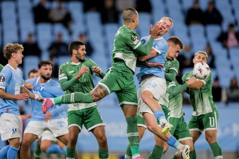 Football. UEFA Europa League. MalmA FF - Ludogorets. 24.09.2025