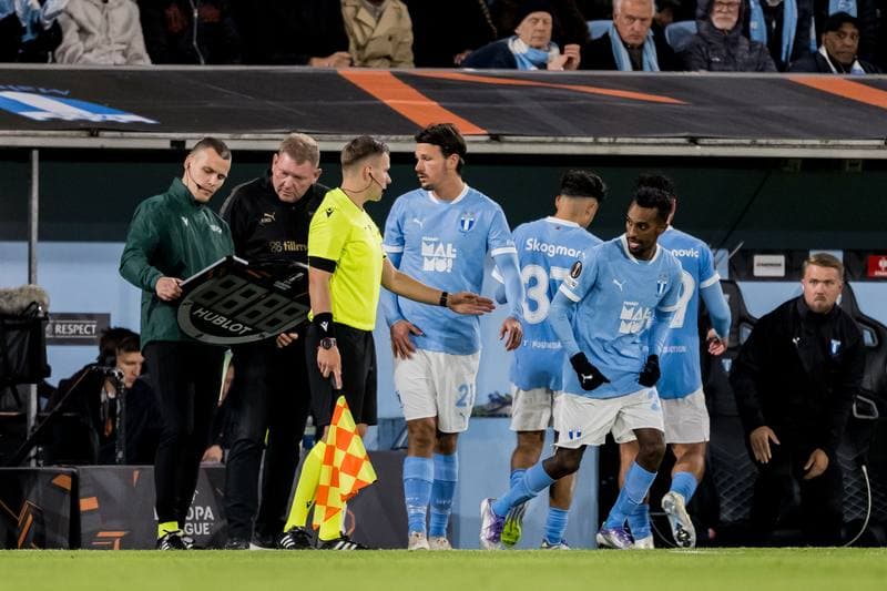 Football. UEFA Europa League. MalmA FF - Ludogorets. 24.09.2025