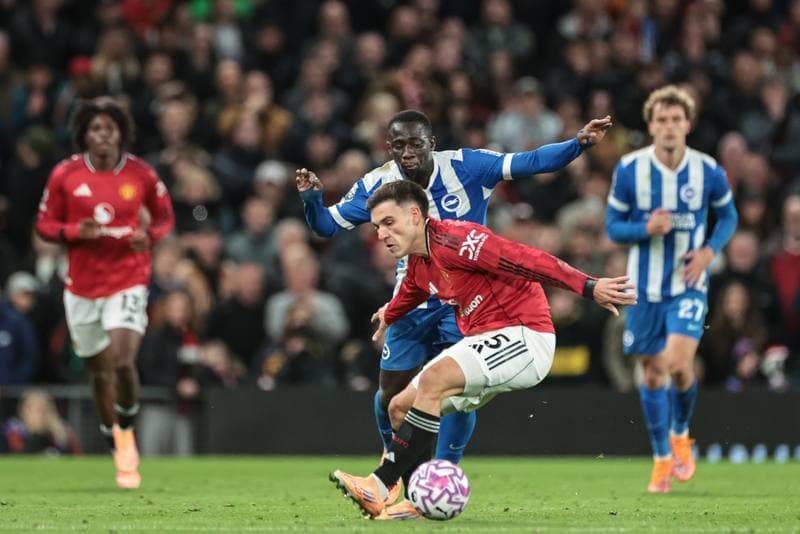 Football. Premier League. Manchester United - Brighton & Hove Albion. 25.10.2025