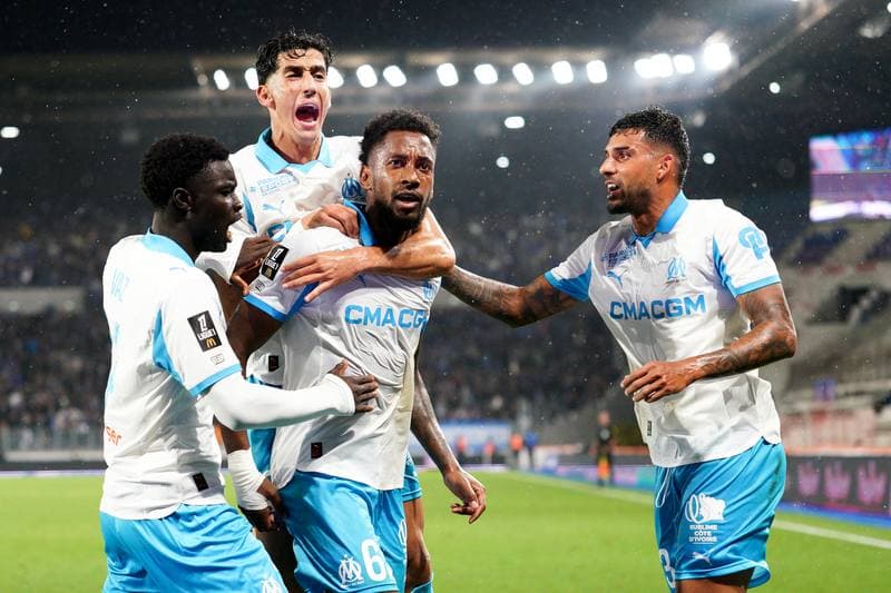 Football. Ligue 1. RC Strasbourg Alsace - Olympique de Marseille. 26.09.2025