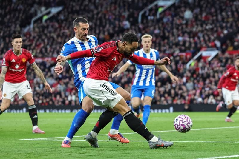 Football. Premier League. Manchester United - Brighton & Hove Albion. 25.10.2025