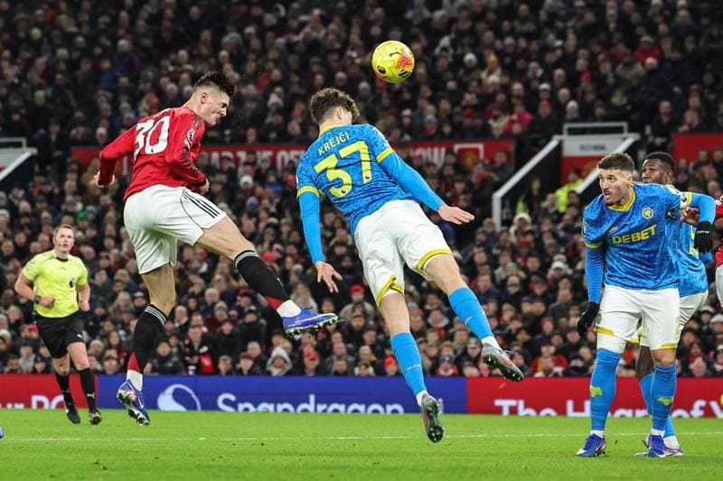 Football. Premier League. Manchester United - Wolverhampton Wanderers. 30.12.2025