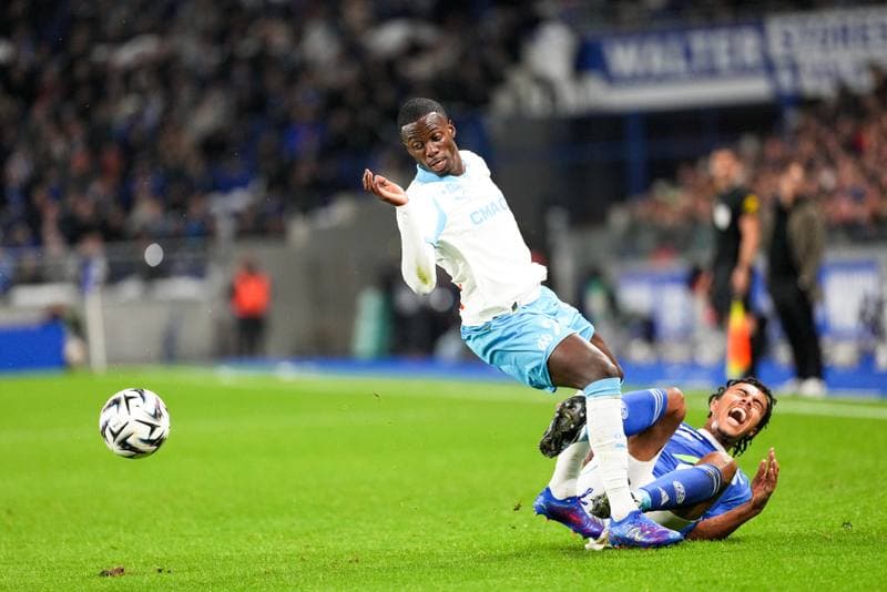 Football. Ligue 1. RC Strasbourg Alsace - Olympique de Marseille. 26.09.2025