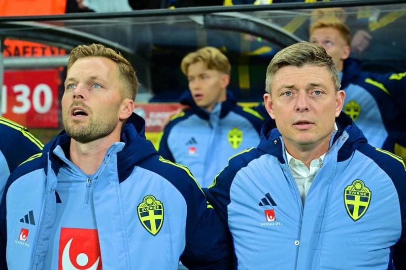 Football. Sweden. Press Conference. 10.10.2025