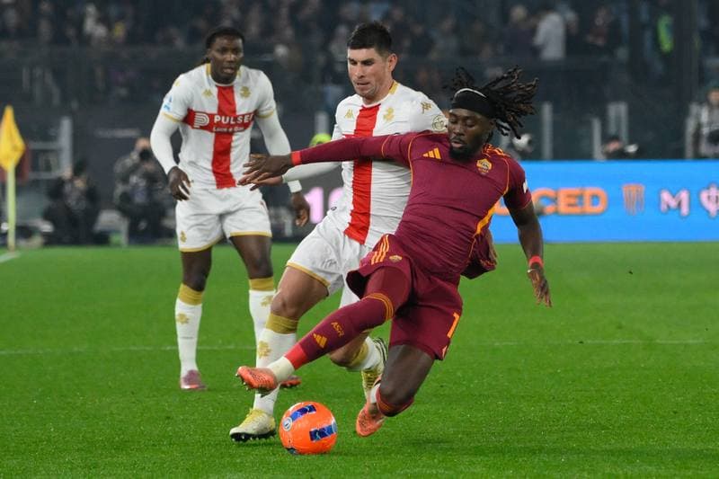 Football. Serie A. AS Roma - Genoa CFC. 29.12.2025