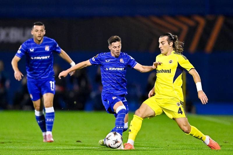 Football. UEFA Europa League. GNK Dinamo - Fenerbahce SK. 24.09.2025