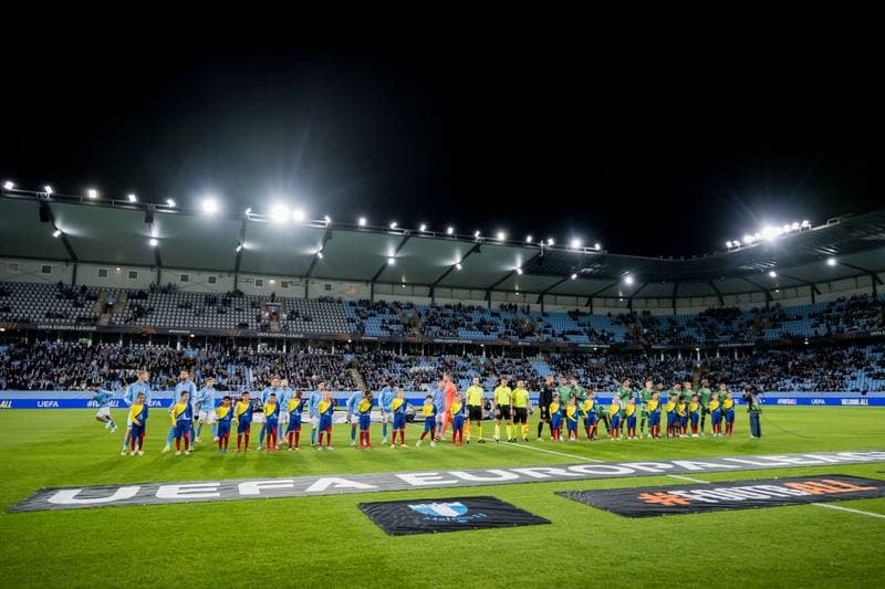 Football. UEFA Europa League. MalmA FF - Ludogorets. 24.09.2025