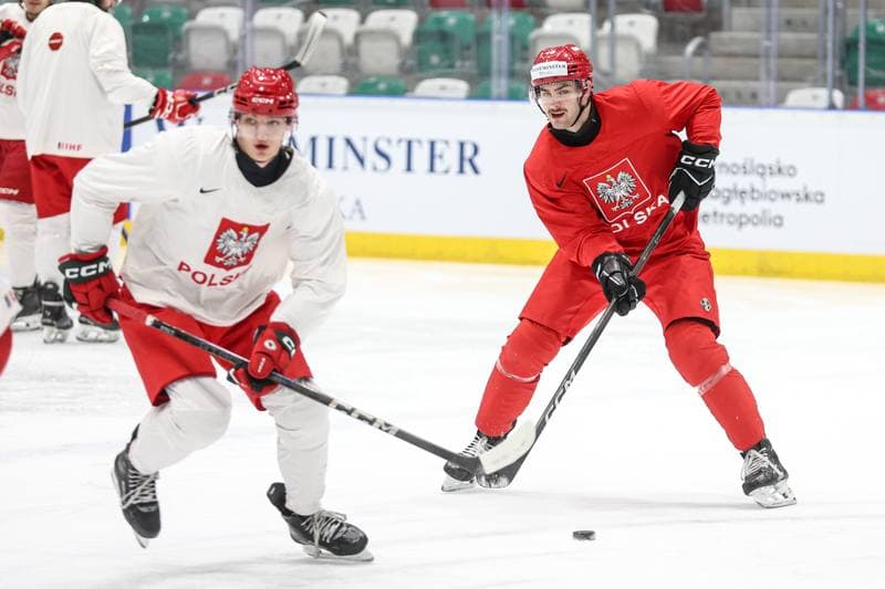 Ice Hockey. Poland national team. Training. 04.11.2025