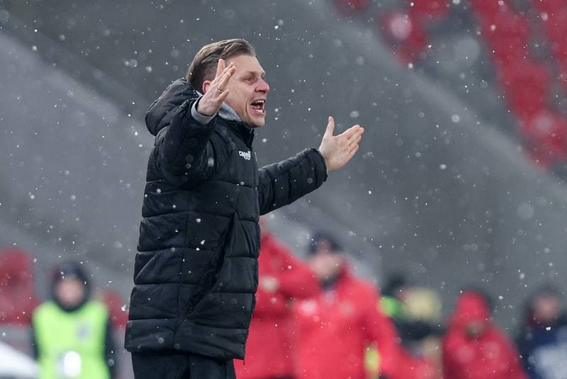 Football. Betclic I liga. GKS Tychy - Odra Opole. 16.02.2026