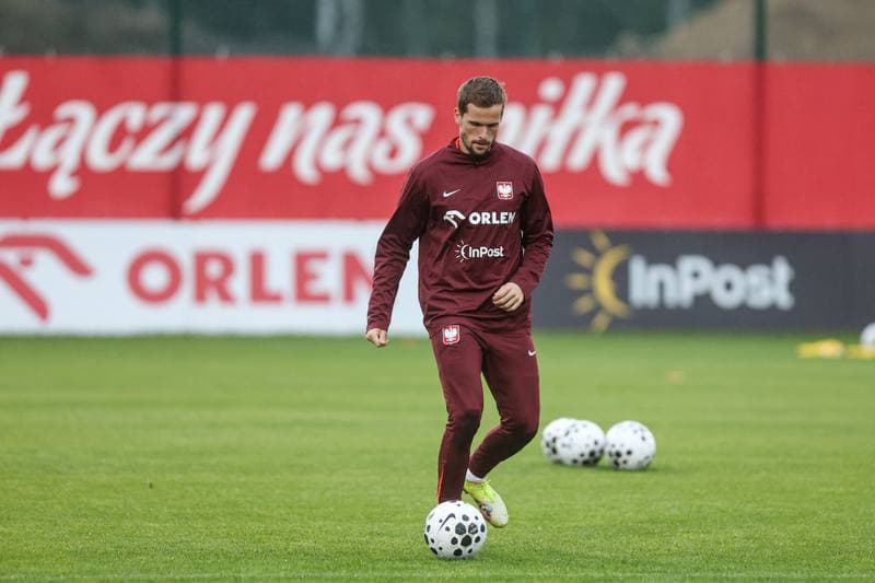 Football. Poland national team. Training. 07.10.2025