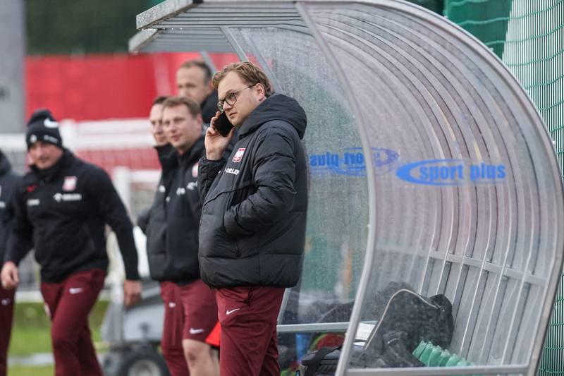 Football. Poland national team. Training. 07.10.2025