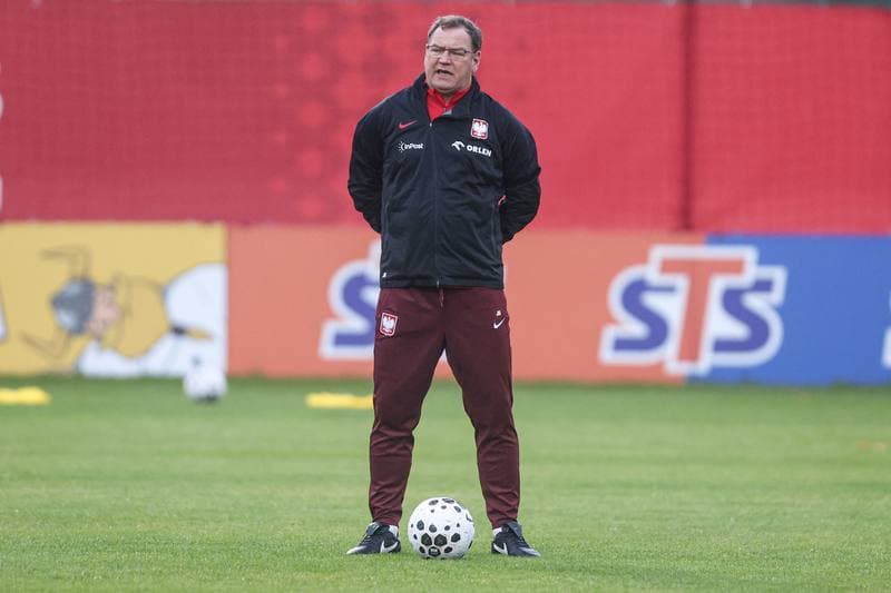 Football. Poland national team. Training. 07.10.2025