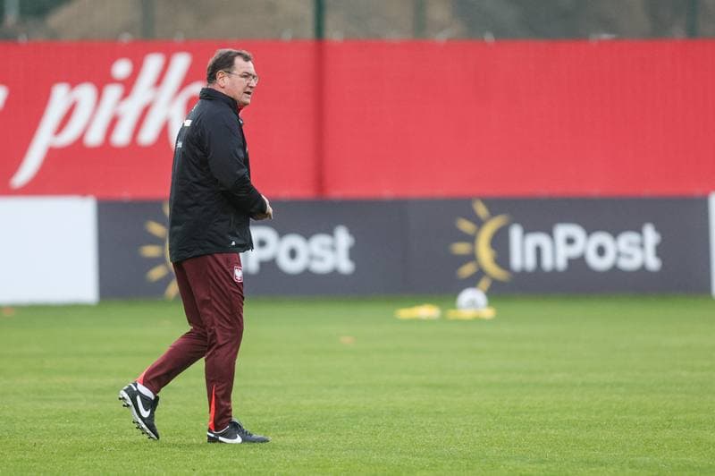 Football. Poland national team. Training. 07.10.2025