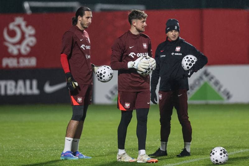 Football. Poland national team. Training. 06.10.2025